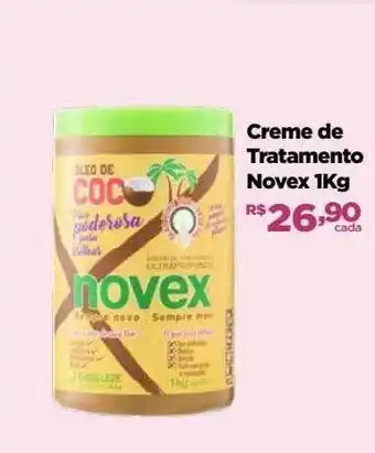 Farmácias Nissei Creme de tratamento novex 1kg oferta