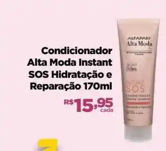 Condicionador alta moda instant sos hidratação e reparação