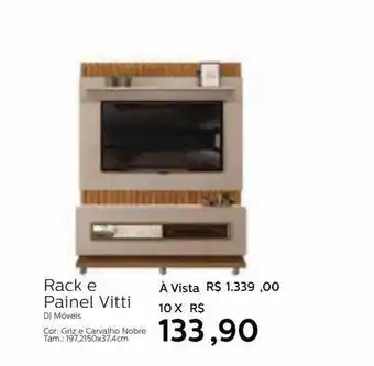 Grupo Formosa Rack e painel vitti oferta