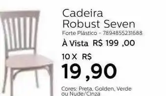 Grupo Formosa Cadeira robust seven oferta