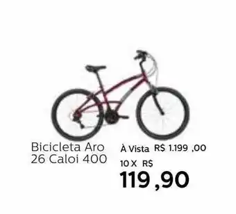 Grupo Formosa Bicicleta aro 26 caloi 400 oferta
