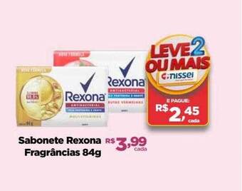 Farmácias Nissei Sabonete rexona fragrâncias oferta