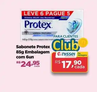 Farmácias Nissei Sabonete protex 85g embalagem* oferta