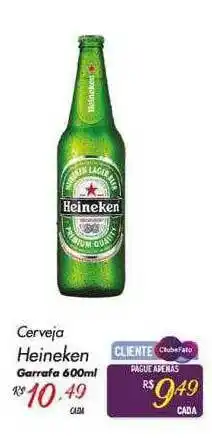 Muffato Cerveja heineken garrafa oferta