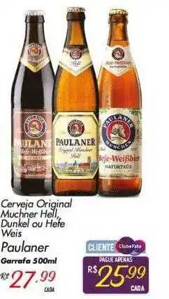 Muffato Cerveja original muchner hell dunkel ou hefe weis paulaner garrafa oferta