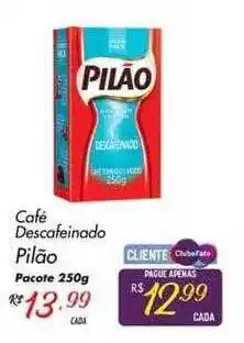 Café descafeinado pilão pacote