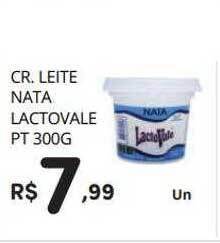 Supermercado Vitorino Cr. leite nata lactovale pt oferta