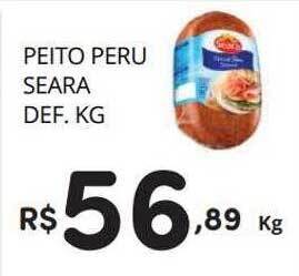 Supermercado Vitorino Peito peru seara def.kg oferta