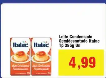 Spani Atacadista Leite condensado semidesnatado italac oferta