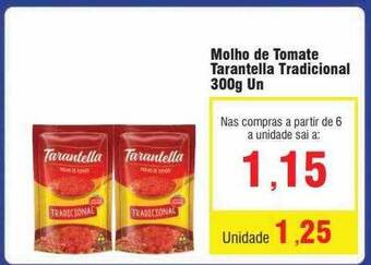 Spani Atacadista Molho de tomate tarantella tradicional oferta