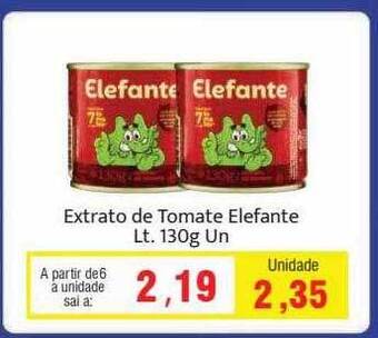 Spani Atacadista Extrato de tomate elefante oferta