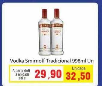 Spani Atacadista Vodka smirnoff tradicional oferta
