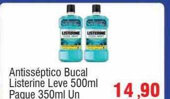 Spani Atacadista Antisséptico bucal listerine oferta