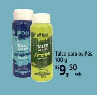 Tchê Farmácias Talco para os pés oferta