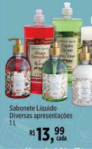 Tchê Farmácias Sabonete líquido diversas apresentações oferta