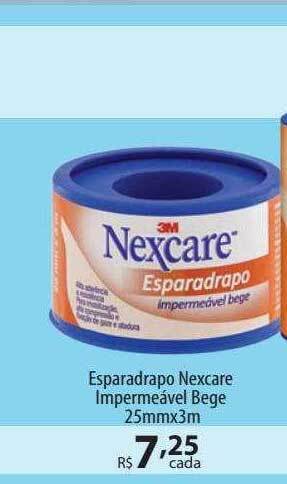 Tchê Farmácias Esparadrapo nexcare impermeável bege oferta