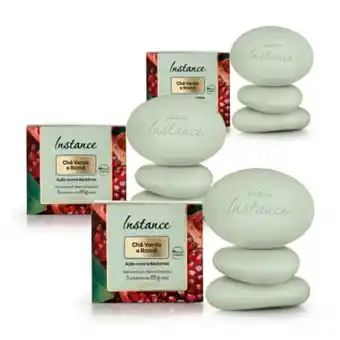 Eudora Combo eudora: sabonete em barra chá verde e romã oferta
