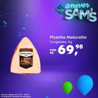 Sam's Club Picanha Maturatta cong. 1kg oferta
