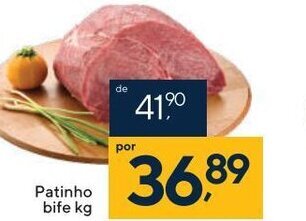Patinho Bife 1kg