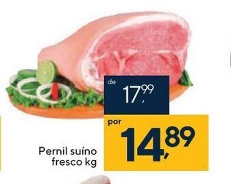 Coop Pernil Suino Fresco 1kg oferta