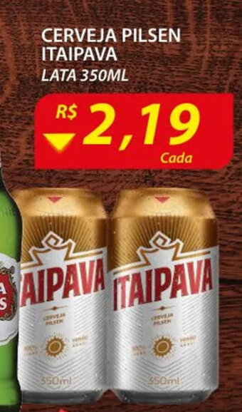 Assaí Atacadista Cerveja pilsen Itaipava lata 350ml oferta