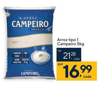 Coop Arroz tipo 1 Campeiro 5kg oferta