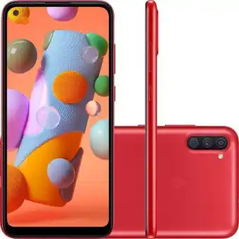 Smartphone samsung galaxy a11 a115m 64gb 3gb ram tela 6.4"