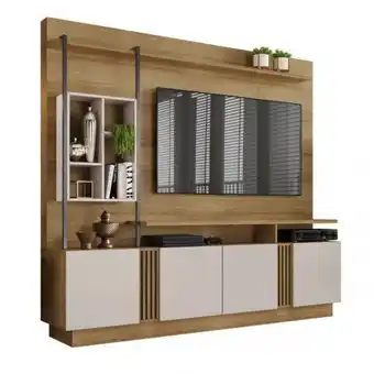 Carrefour Painel home tv até 65" fortuna noronha off white oferta
