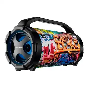Carrefour Caixa amplificada mondial mco-11 thunder street bluetooth oferta