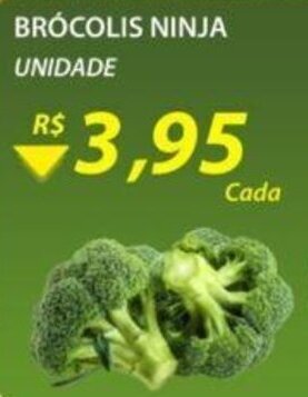 Assaí Atacadista Brocolis Ninja Unidade oferta