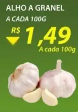 Assaí Atacadista Alho a granel a cada 100g oferta