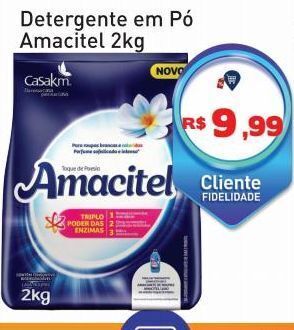Tonin Superatacado Detergente em pó amacitel 2kg oferta