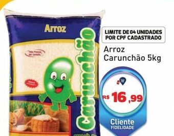 Tonin Superatacado Arroz carunchão 5kg oferta