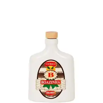 Cachaça boazinha porcelana 120ml