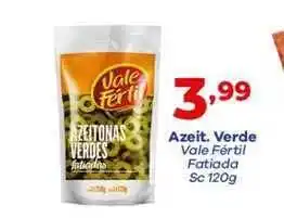 Azeite. Verde Vale Fértil Fatiada 120g