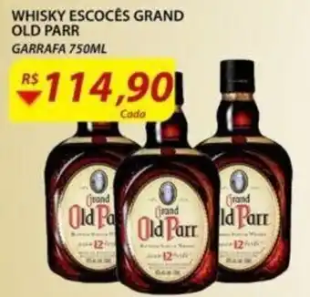 Assaí Atacadista Whisky Escoces Grand Old Parr 750ml oferta