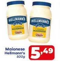 Barracão Supermercado Maionese Hellmann's 500g oferta