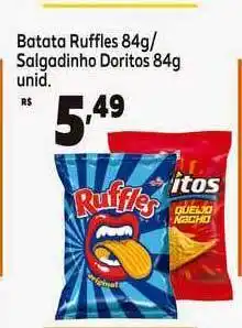 Batata Ruffles Salgadinho Doritos 84g