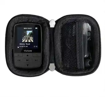 Eremita caso de viagem para victure mp3 player clip bluetooth 8g player (único caso)