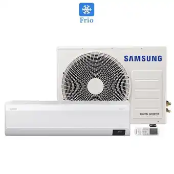 Carrefour Ar condicionado split inverter samsung windfree™ 24000 btu branco inverter 220v ar24avhabwkxaz oferta