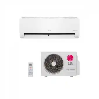 Carrefour Ar condicionado split inverter lg hi wall dual voice 15000 btus frio s4nq15jl31a 220v oferta