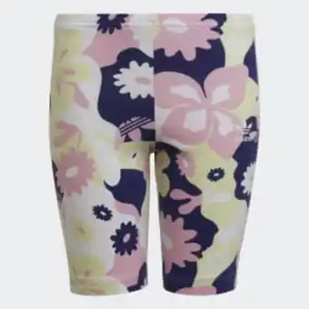 Shorts estampa corrida flower cycling