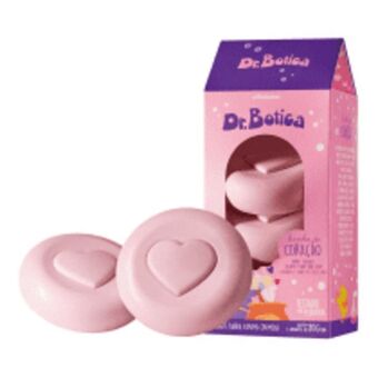 Sabonete barra trio dr.botica banho do coração 80g cada