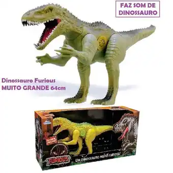 Ri Happy Dinossauro furious faz som de dinossauro adijomar oferta
