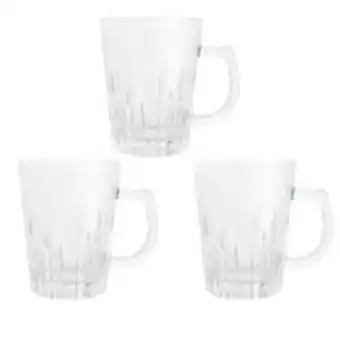 Novo Mundo Conjunto de canecas, 3 peças, 170ml, vidro, transparente - 45040 oferta