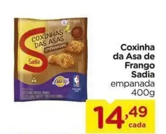 Carrefour Bairro Coxinha da asa de frango Sadia 400g oferta