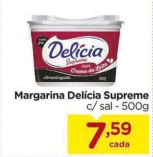 Carrefour Bairro Margarina Delicia Supreme 500g oferta