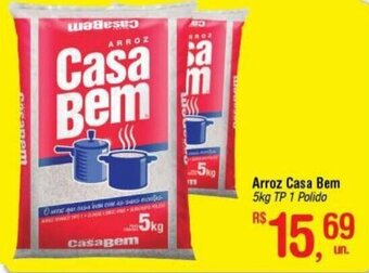 Fort Atacadista Arroz Casa Bem 5kg tipo 1 oferta
