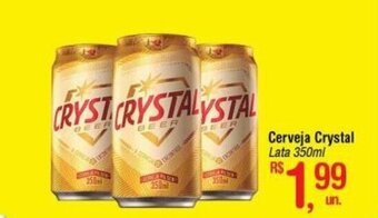 Fort Atacadista Cerveja Crystal Lata 350ml oferta