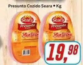 Rede Supermarket Presunto Cozido Seara 1kg oferta